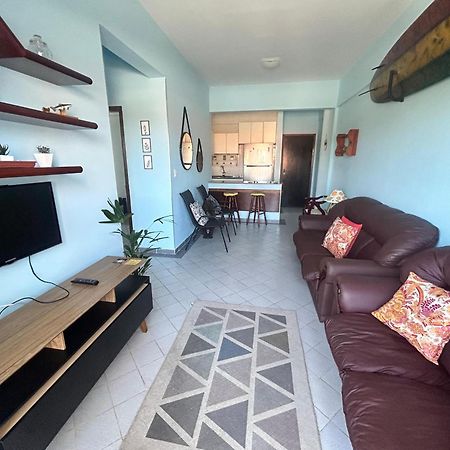 Mongaguá Ap Beira-Mar Com Wi-Fi E Garagem 아파트 객실 사진