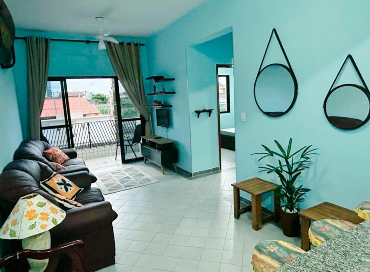 Mongaguá Ap Beira-Mar Com Wi-Fi E Garagem 아파트 외부 사진