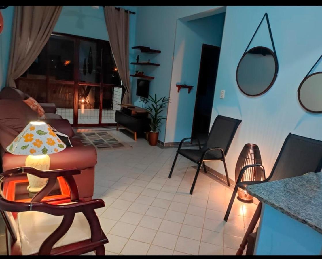 Mongaguá Ap Beira-Mar Com Wi-Fi E Garagem 아파트 외부 사진